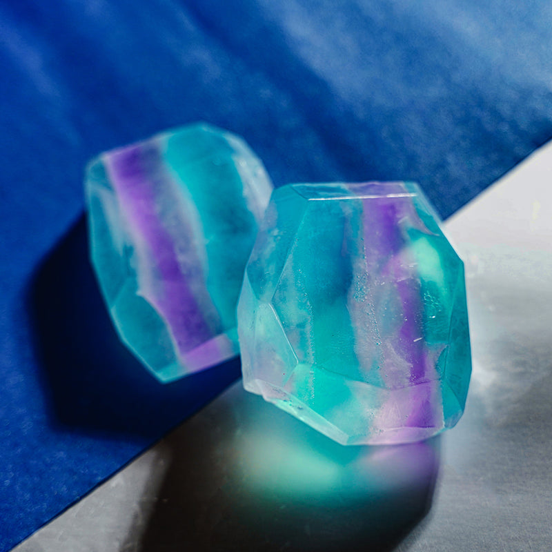 CARENATURA x DEEP BREATHE AROMA – Gemstone Soap – Moonlight (100g)