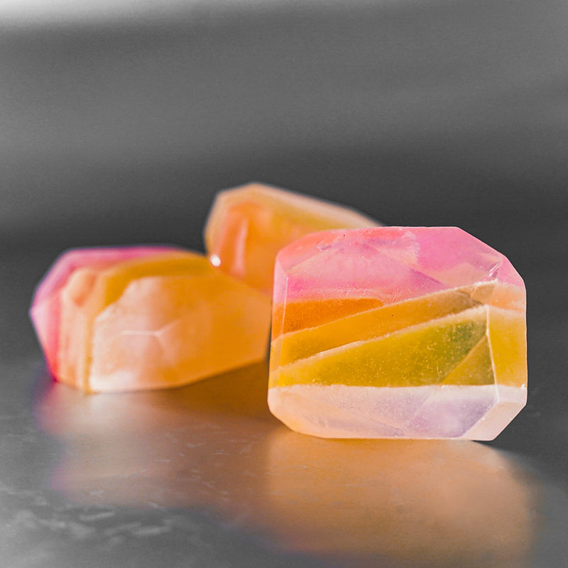 CARENATURA x DEEP BREATHE AROMA – Gemstone Soap – Coral (100g)